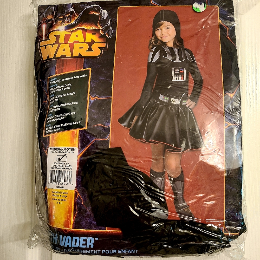 Star Wars Darth Vader Girl Costume Cosplay